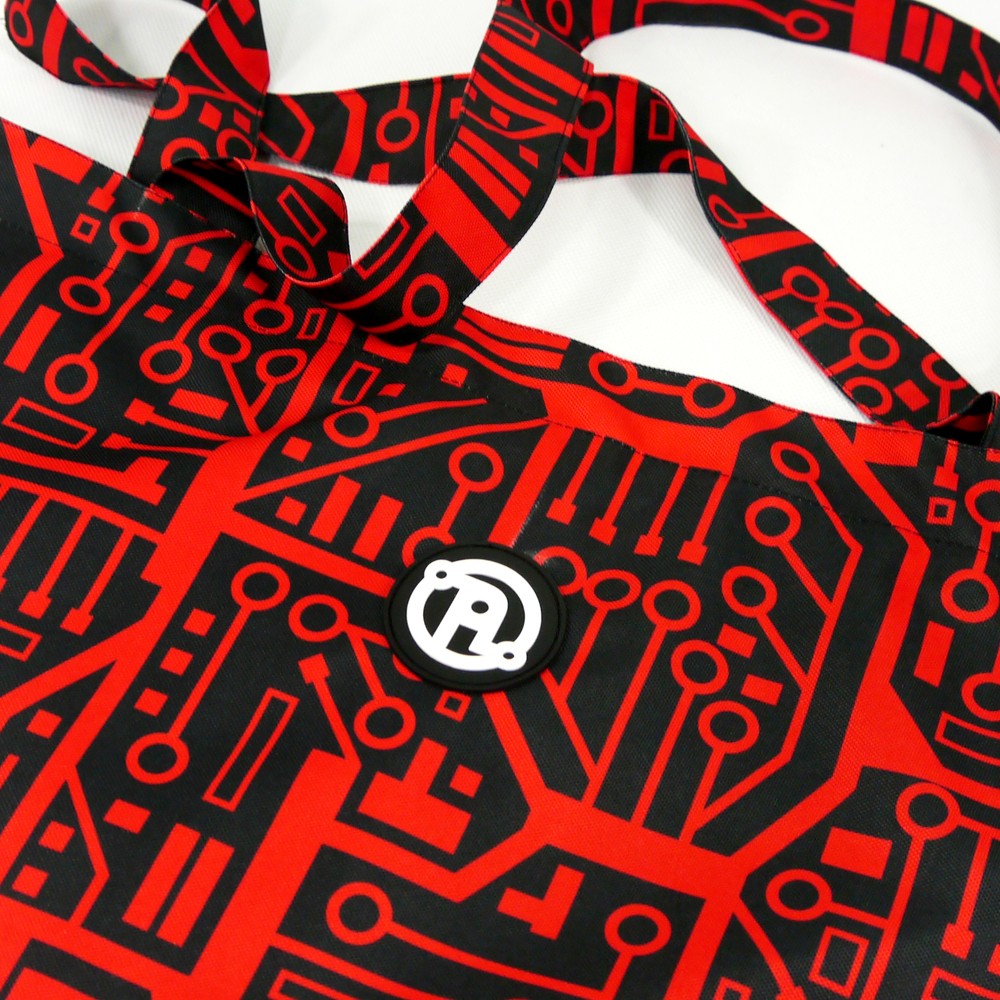 Maxi Bag Anunnaki Integrated Circuit - Red