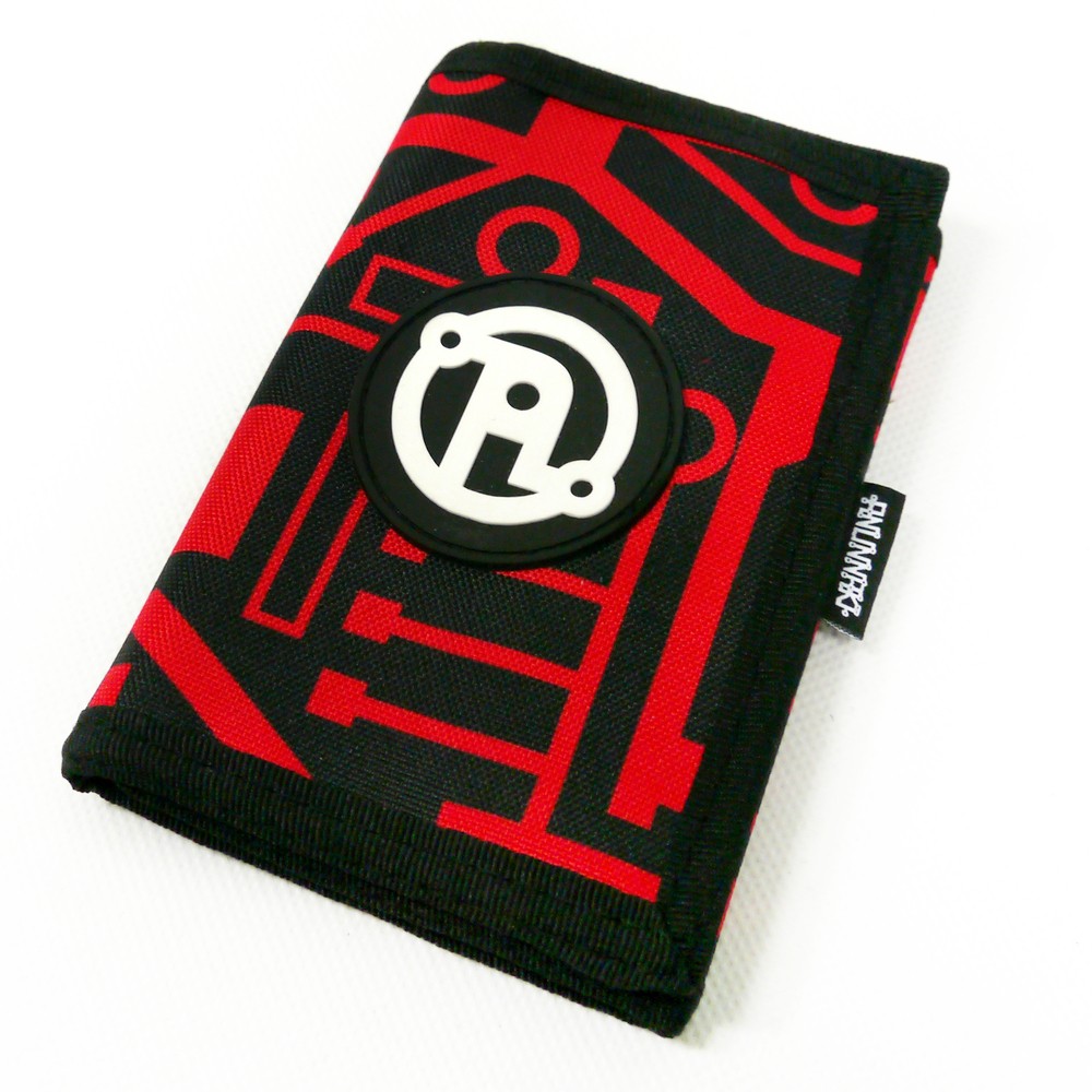 Unisex Wallet Integrated Circuit Anunnaki Red