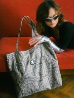 Maxi Bag Anunnaki Integrated Circuit - Grey