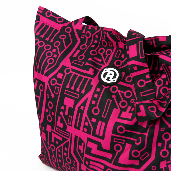 Torba Maxi Anunnaki Integrated Circuit - Amarant