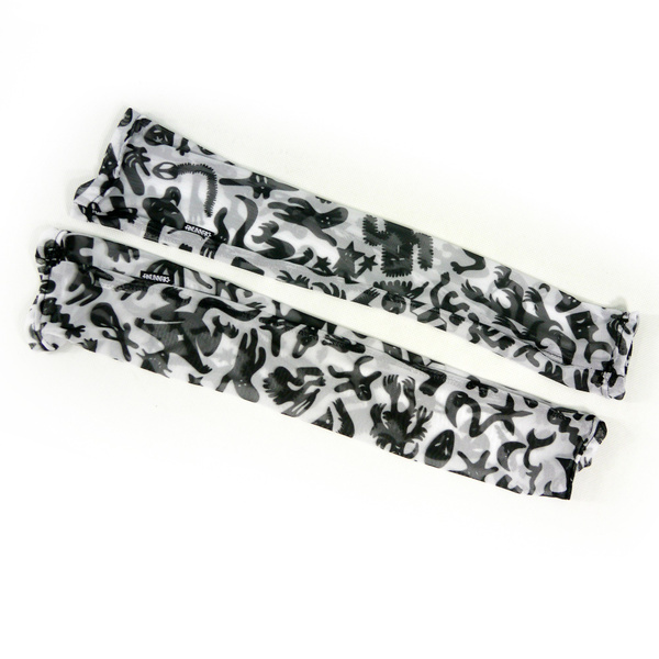 Mitenki Rękawiczki damskie bez palców z tiulu wieczorowo imprezowe Extraterrestrials Anunnaki