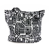 Maxi Tasche Anunnaki Integrated Circuit - Weiß