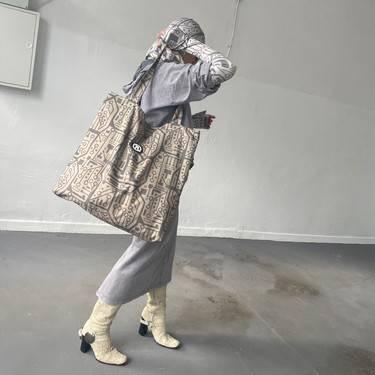 Mitenki Rękawiczki damskie bez palców wieczorowo imprezowe Integrated Circuit Anunnaki Grey