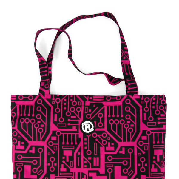 Torba Maxi Anunnaki Integrated Circuit - Amarant