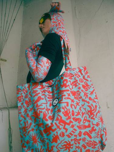 Torba Maxi Anunnaki Extraterrestrials Blue Red