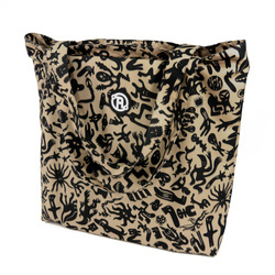 Torba Maxi Anunnaki Extraterrestrials Beige Black