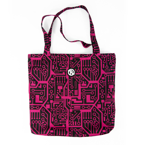 Torba Maxi Anunnaki Integrated Circuit - Amarant