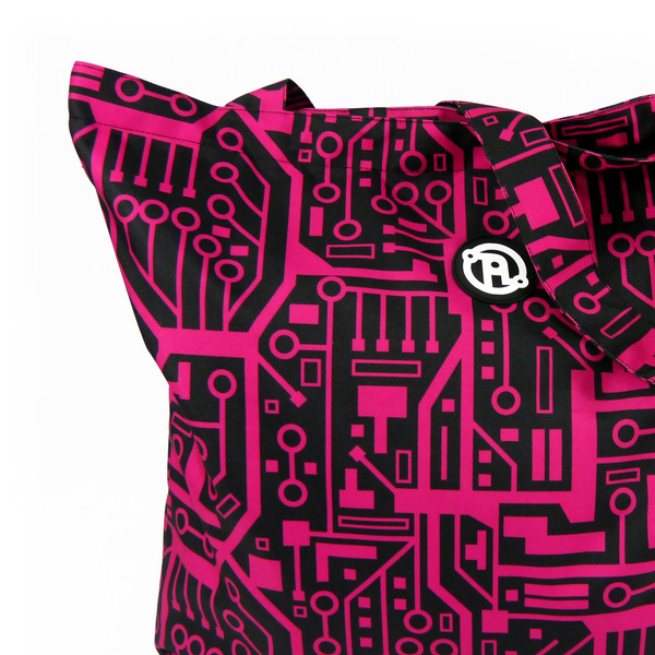 Torba Maxi Anunnaki Integrated Circuit - Amarant