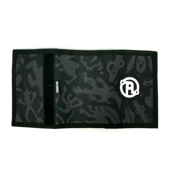 Portfel unisex uniwersalny Extraterrestrials Anunnaki Black Gray