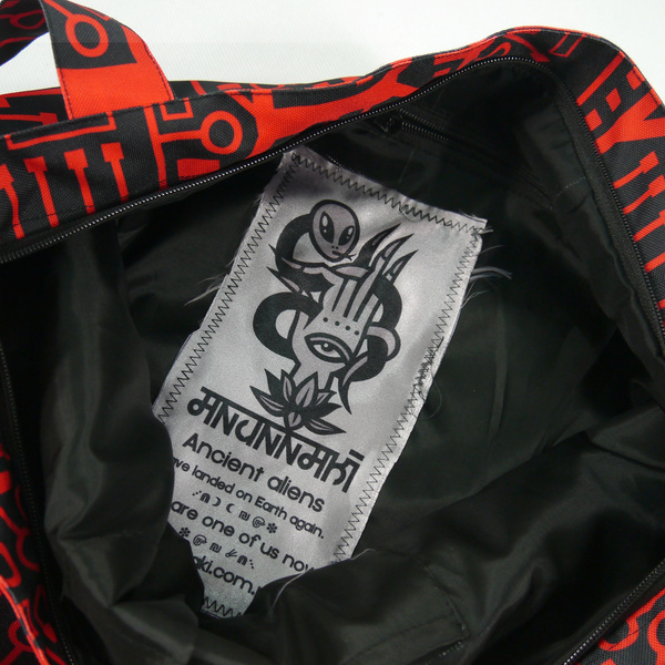 Torba Maxi Anunnaki Integrated Circuit - Red