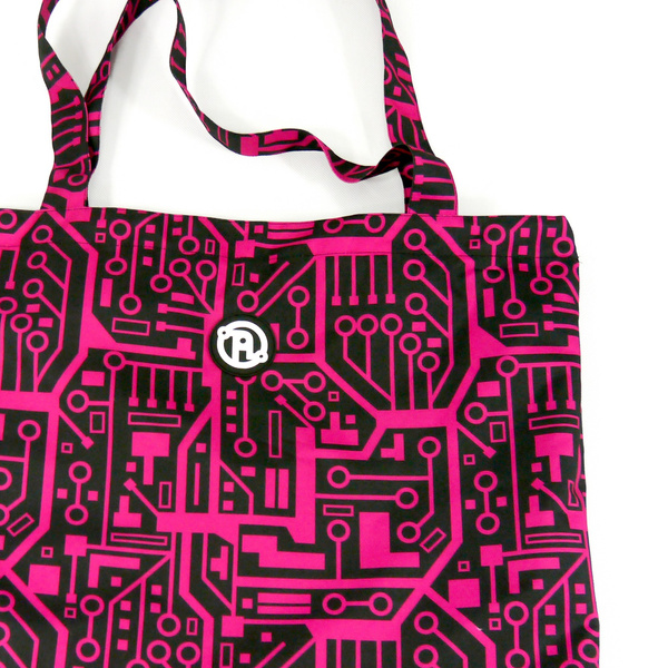 Torba Maxi Anunnaki Integrated Circuit - Amarant