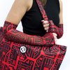 Maxi Tasche Anunnaki Integrated Circuit - Rote