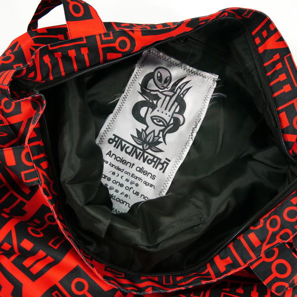 Torba Maxi Anunnaki Integrated Circuit - Red