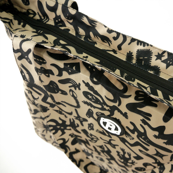 Torba Maxi Anunnaki Extraterrestrials Beige Black