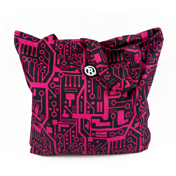 Torba Maxi Anunnaki Integrated Circuit - Amarant