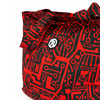Maxi Tasche Anunnaki Integrated Circuit - Rote