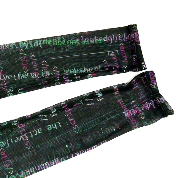 Mitenki Rękawiczki damskie bez palców z tiulu wieczorowo imprezowe Error Anunnaki