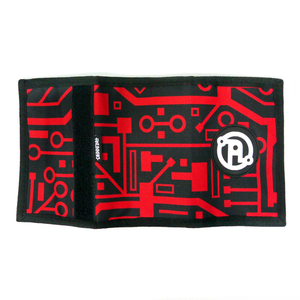 Portfel unisex uniwersalny Integrated Circuit Anunnaki Red