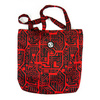 Maxi Tasche Anunnaki Integrated Circuit - Rote